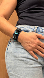 Jolliness Bracelet. Azules y negro