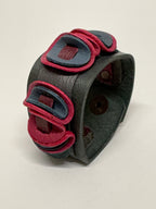 Jolliness Bracelet. Gris y rosa