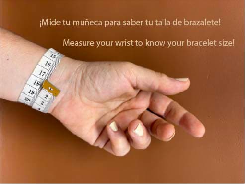Jolliness Bracelet. Camel y turquesa