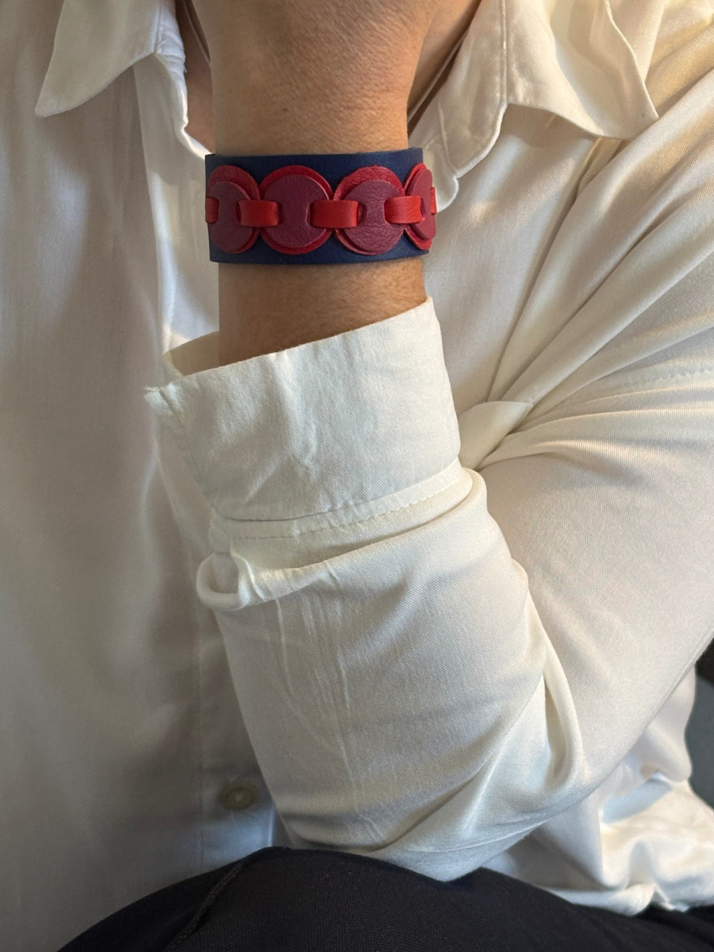Kindness Bracelet. Azul y rojo