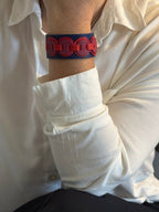 Kindness Bracelet. Azul y rojo
