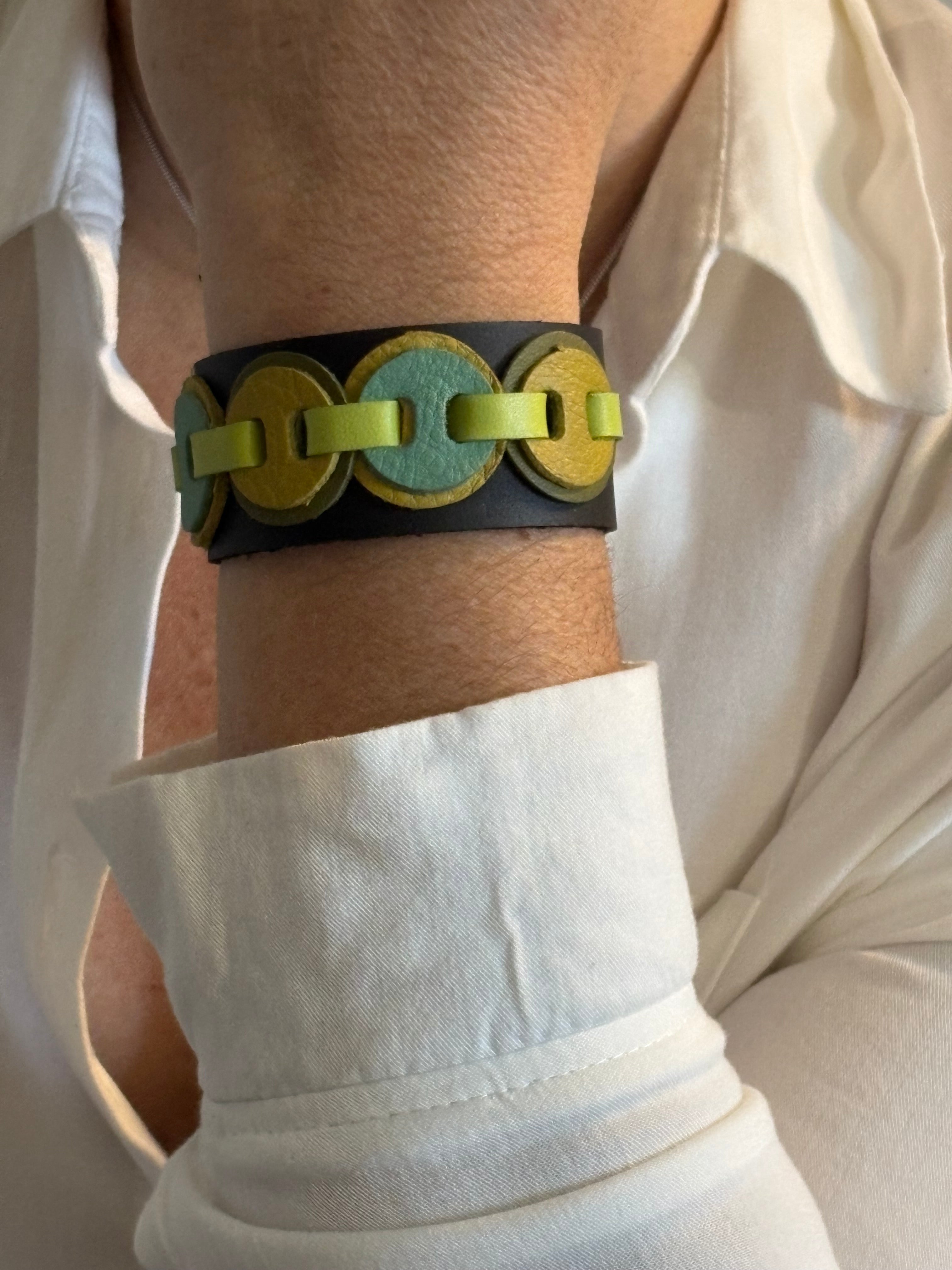 Kindness Bracelet. Negro y verde