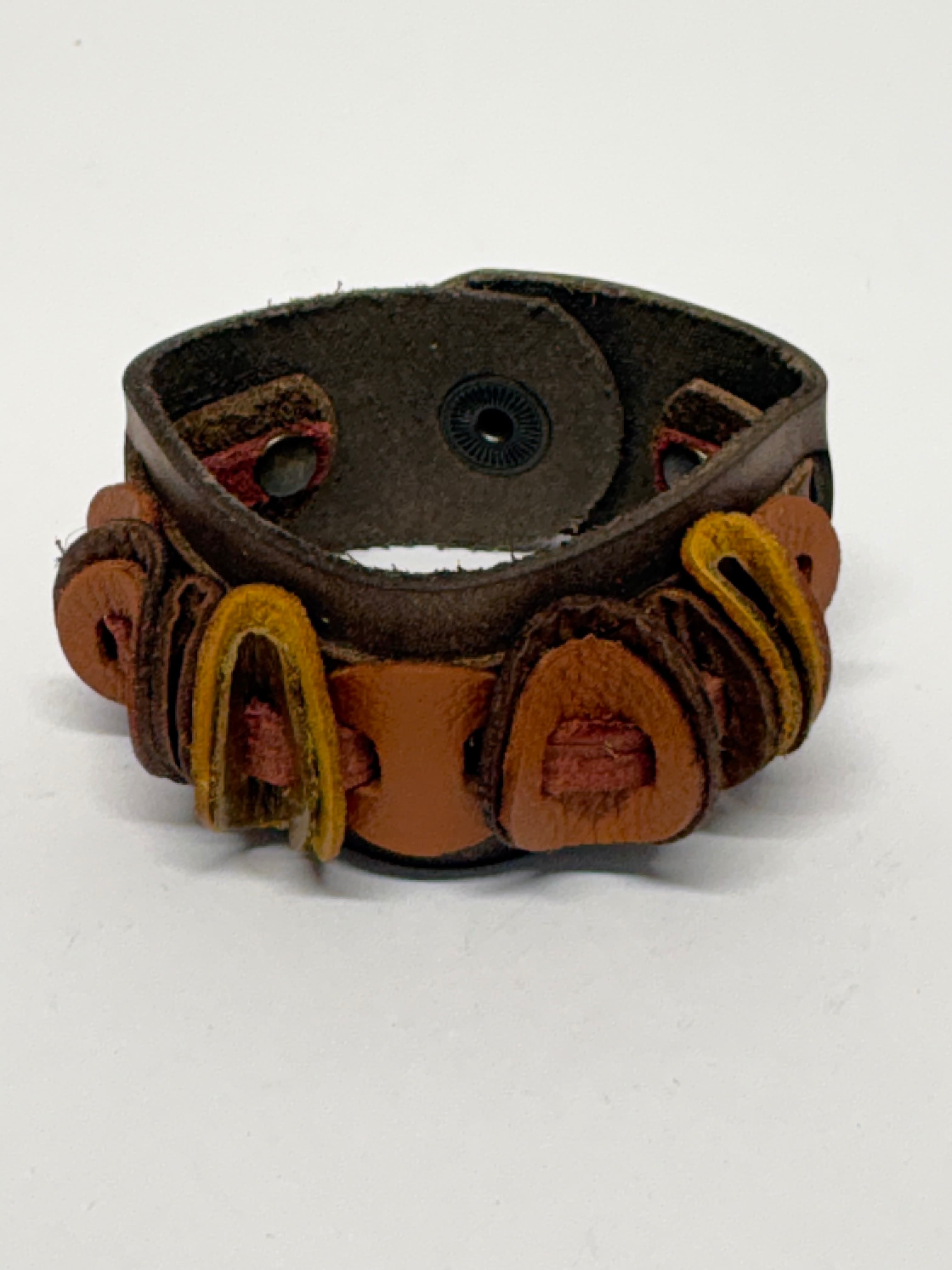 Jolliness Bracelet. Taupe y marrones